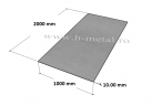 Tabla aluminiu 10.00x1000x 2000 m 1